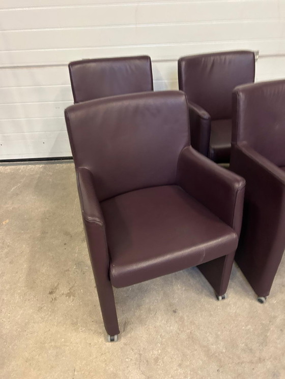 Image 1 of Silla de comedor Staccato 4x Morado