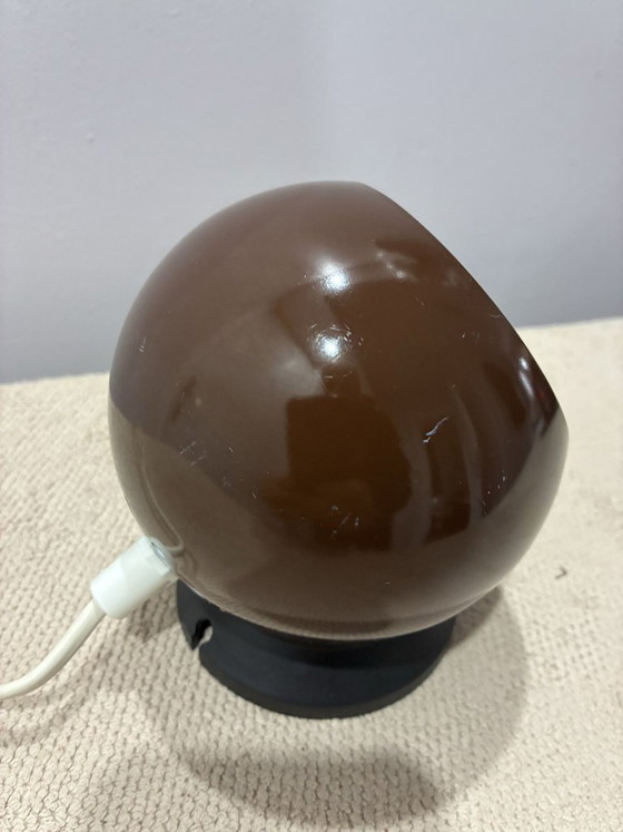 Benny Frandsen for ABO Randers magnetic eyeball lamp, 1960s-70s, Table lamps, Metal, Brown (photo 3 of 6)