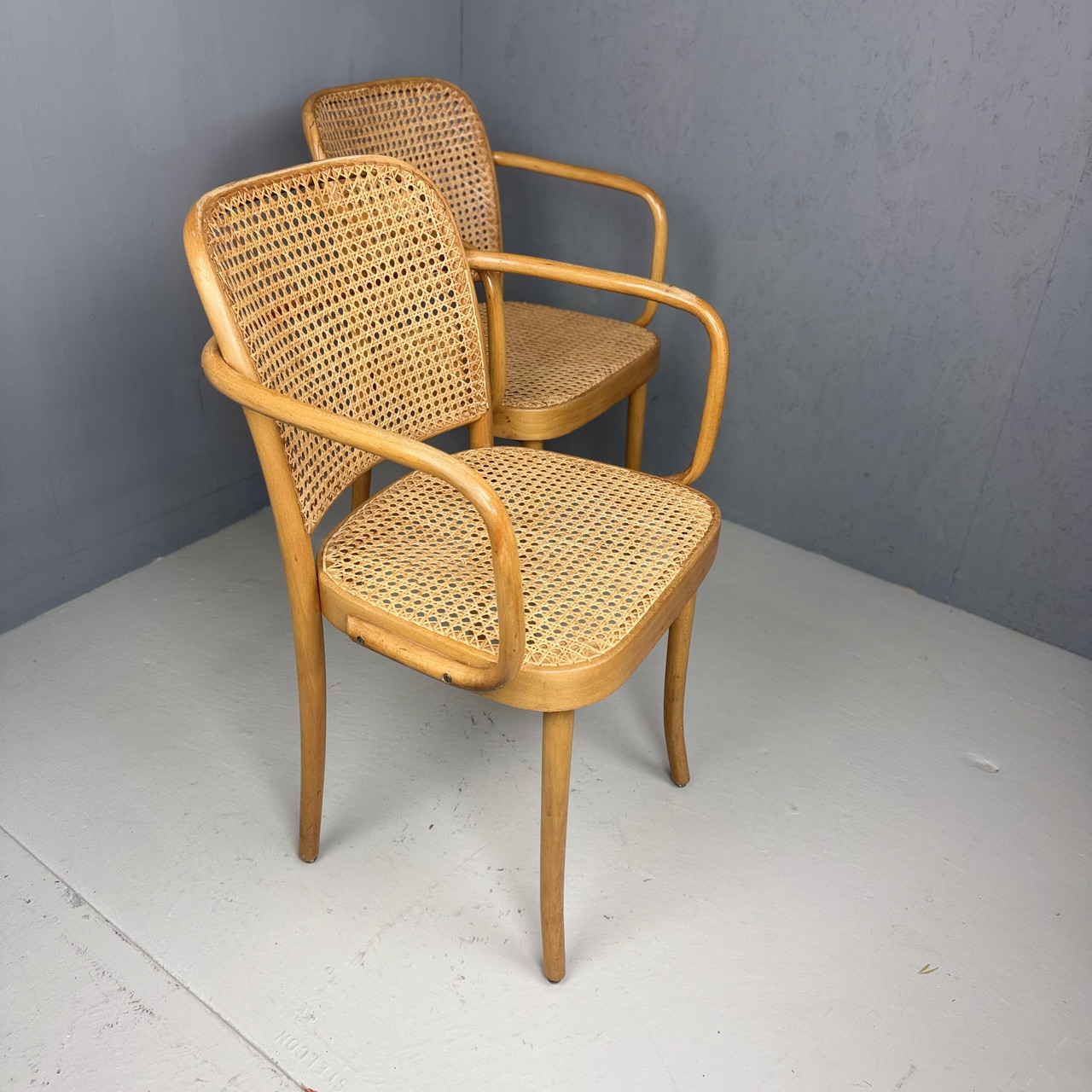 Prague Chair 811 Hoffmann Chair Prague Or 811 Chairs, FMG, Joseph