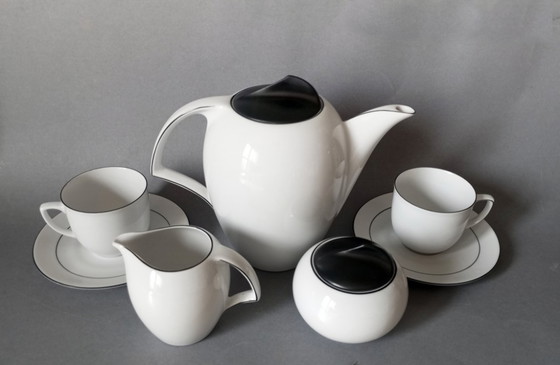 Image 1 of Zeldzaam theeservies in space-age/modernistische stijl van Winterling, Beieren, Duitsland, 1980.