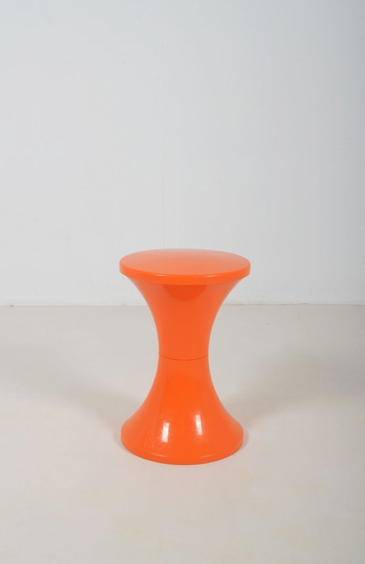 Tabouret Tam Tam vintage conçu par Henry Massonnet pour Stamp.