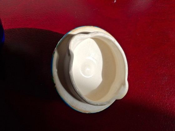 Image 1 of Juego de té esmaltado cloisonné de Longwy