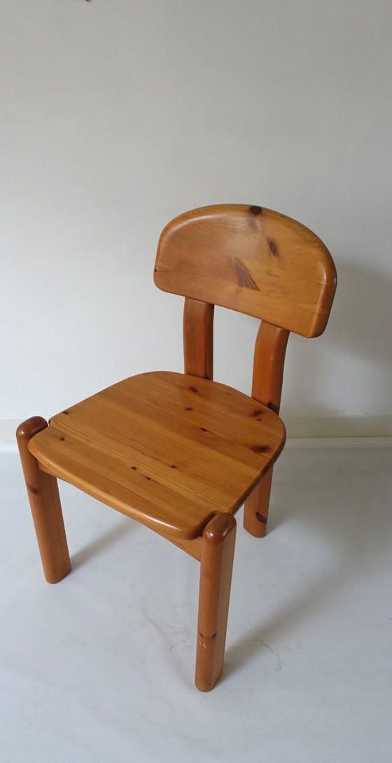 Image 1 of Satz von 4 Rainer Daumiller Diner (attr.) Stühlen