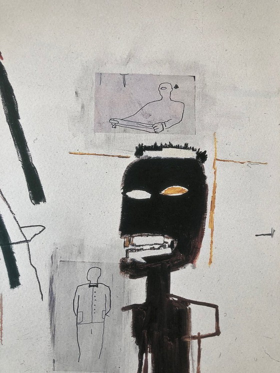 Image 1 of Jean Michel-Basquiat (1960-1988), Bird of Paradise, 1985, Copyright Estate of Jean-Michel Basquiat, Licencia de Artestar NY