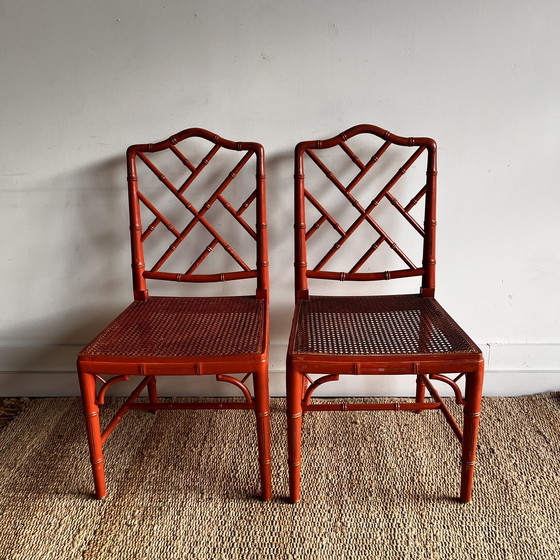 Image 1 of Sedie in bambù finto bambù Jonathan Adler