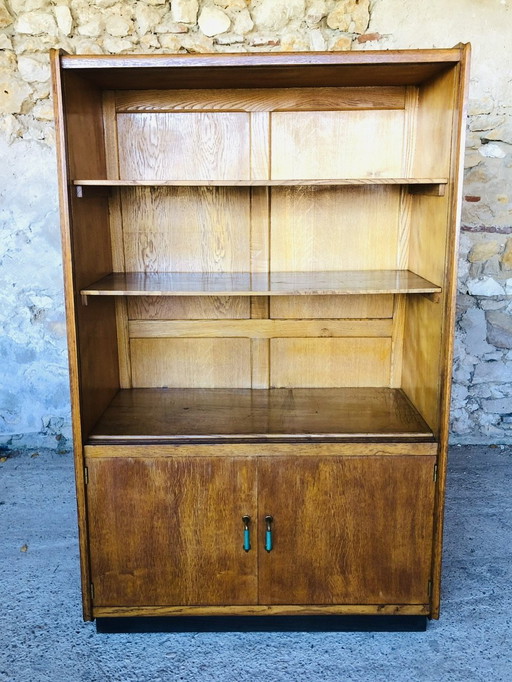 Vintage Wall Unit With / Bookcase Circa 1950’S