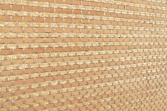 Image 1 of Wandgarderobe aus Rattan mit separatem Schuhregal