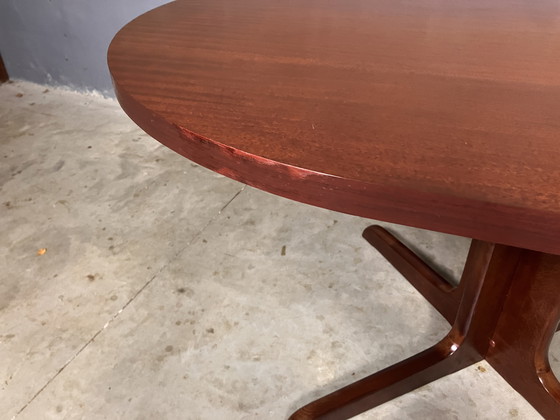Image 1 of Vintage oval table Seventies