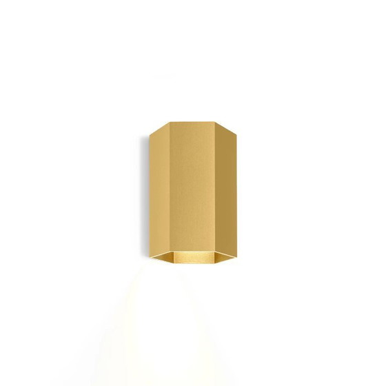 Image 1 of Wever & Ducré 1x lampada da parete Hexo mini 2.0 oro + 1x lampada da parete Hexo mini 1.0 oro