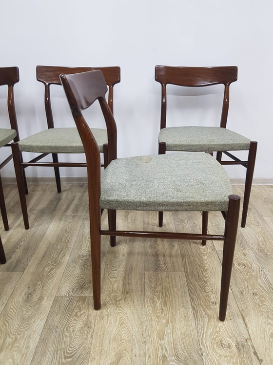 Chaises Mid-Century No. 603 de Lübke, années 1960, Lot de 5 – Chaises de salle à manger, Mid Century Modern (photo 12 of 17)