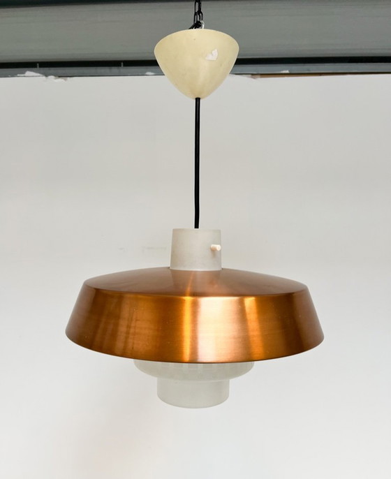 Image 1 of Lampe design en cuivre du milieu du siècle, années 1960