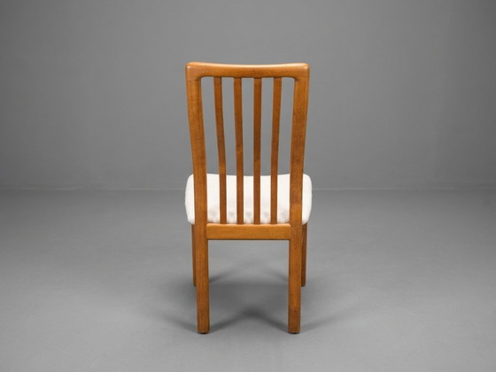 Set di 4 Sedie da pranzo Kai Kristiansen, Model 170, Schou Andersen, anni '60, Legno, Tessile, Marrone (foto 5 di 8)