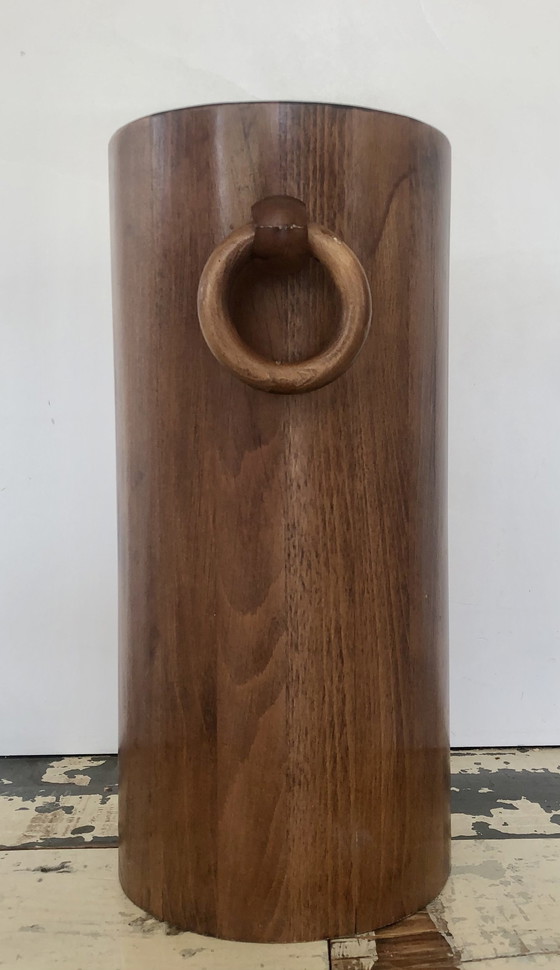 Image 1 of Art deco walnotenhout design paraplubak jaren 30