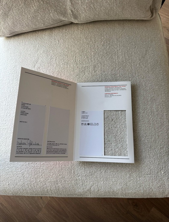 Image 1 of Flexform Crono Armchair Fabric - Extra Elodie 1221 Ashwood