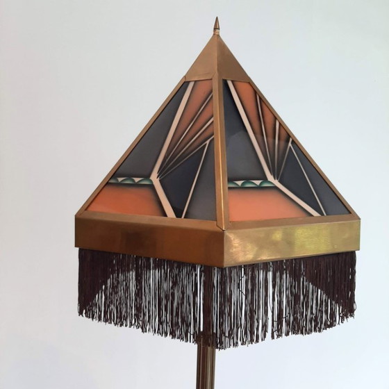 Image 1 of Beautiful floor lamp from the Amsterdamse School era