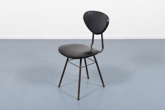 Image 1 of Italiaans modern bureau uit het midden van de 20e eeuw, uit de jaren 60.