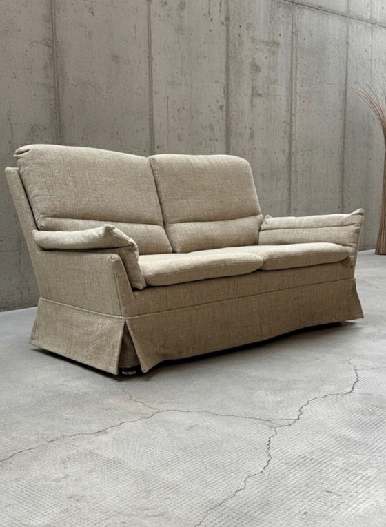 Image 1 of CARL STRAUB SEATING GROUP POLTRONA, DIVANO 2 POSTI E 3 POSTI LANA BEIGE CREMA