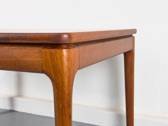 Image 1 of Extendable Solid Teak Dining Table by Glostrup, 1970s