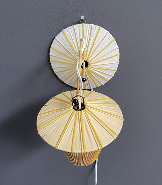 Image 1 of vintage wandlamp jaren 60