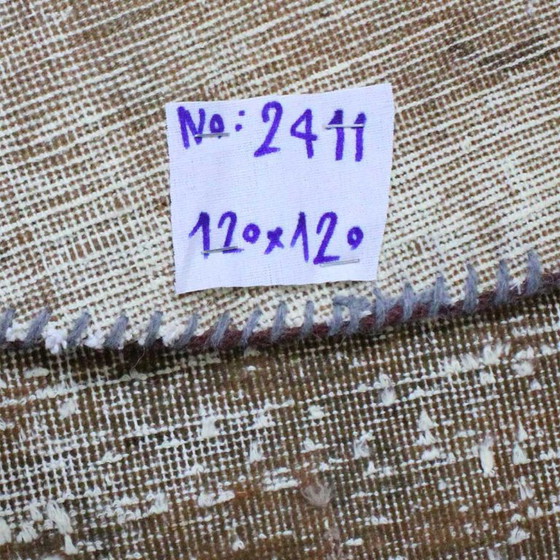 Image 1 of Retroslice vintage rug 120x120