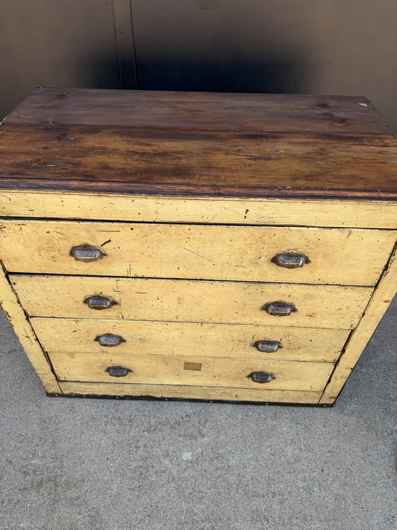 Muebles de taller de hierro y madera de la década de 1940. – Cómodas, Iron, Wood (photo 4 of 15)