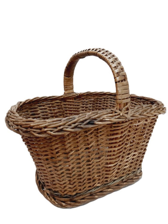 Image 1 of panier de pique-nique vintage en osier