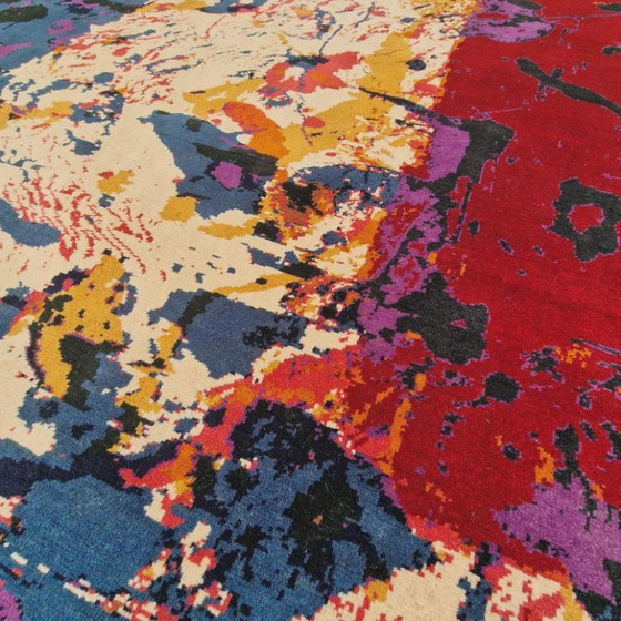 Alfombra Sam Francis sin título SF-267 – Lana de seda anudada a mano sobre algodón – 205 x 290 cm – Wool (photo 5 of 10)