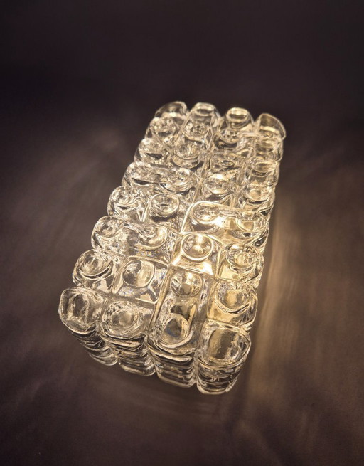 ERCO 54 090 Bubble Glass 60's Rare Mid-Century ERCO Wall Light