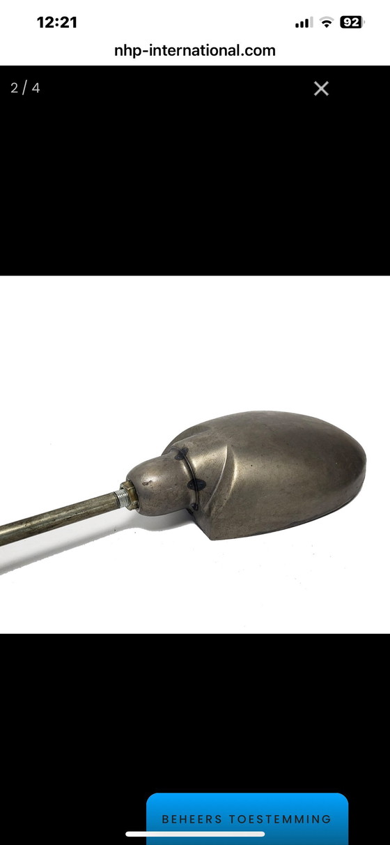 Image 1 of Plafondlamp Industriële PTMD - Gris/Brons - Verstelbaar