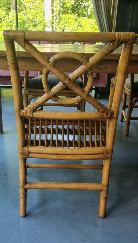 Image 1 of Vintage Rotan Stoel / Armchair