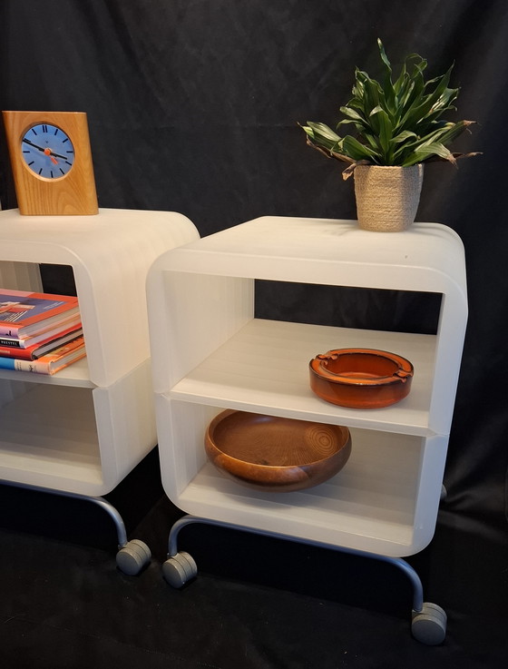 Image 1 of Vintage IKEA Prelat Side Tables