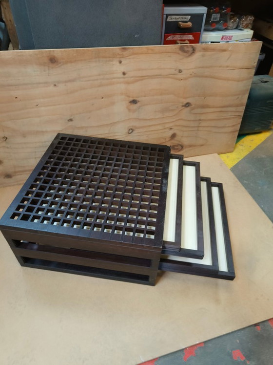 Image 1 of Tetra coffee tables, Bernard Vuarnesson, Bellato