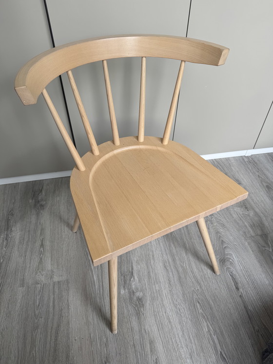 Image 1 of Vintage stoel Markerad van Virgil Abloh ism IKEA in Off white hout 
