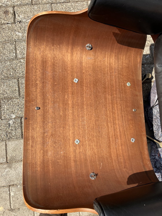 Image 1 of 2x Eames Lounge Chair Contura/Fehlbaum 1950er Jahre