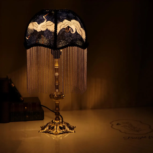 Lampe de bureau bricolée