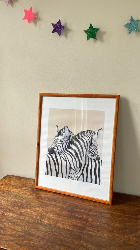 Image 1 of TABLE 2 Vintage Zebras
