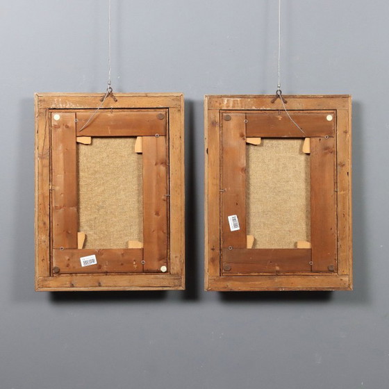 Image 1 of Pair of Still Life Paintings with Fruit