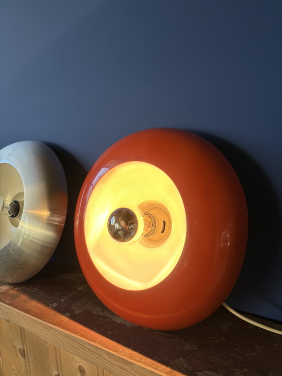 Image 1 of Space Age Nieuwenhuis Holland Decken- oder Wandleuchte