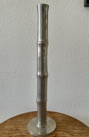 Candelabro de bambú estilo Hollywood Regency