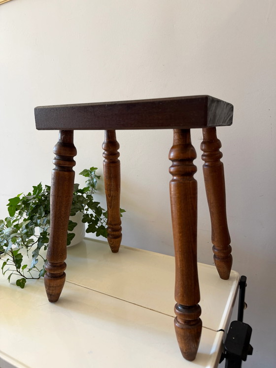 Tavolino/portapiante in legno – Tavolini, Wood, Mid Century Modern (photo 2 of 6)