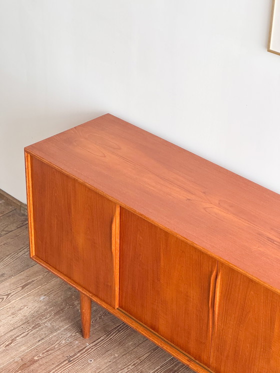 Image 1 of Mid-Century Danish Sideboard in Teak by Axel Christensen Odder for Odder Møbler