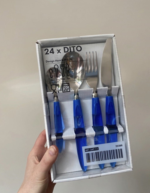 24-teiliges IKEA DITO Besteckset