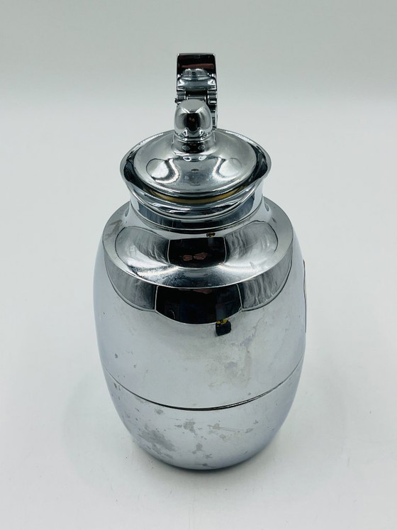 Image 1 of Vintage chrome-plated Alfi thermos carafe from Germany