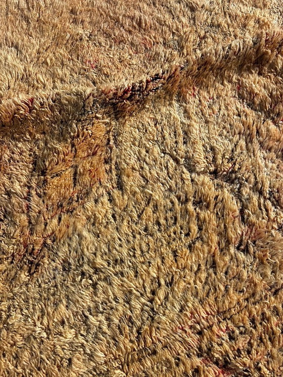 Image 1 of Authentic Moroccan Vintage Boujad Berber Wool Rug 210x370 cm