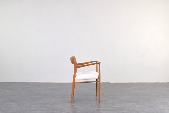 Silla de Comedor Danesa Mid-Century Modelo 56 de Niels O. Møller para J.L. Møllers, años 50 (photo 3 of 12)