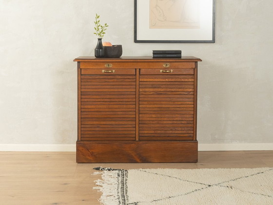 Art Deco rolluikkast – Archiefkasten, Wood, Brass (photo 4 of 14)