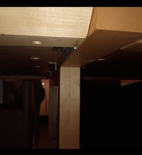 Image 1 of Mesa de conferencia de diseño muy grande de arce macizo 425 cm.