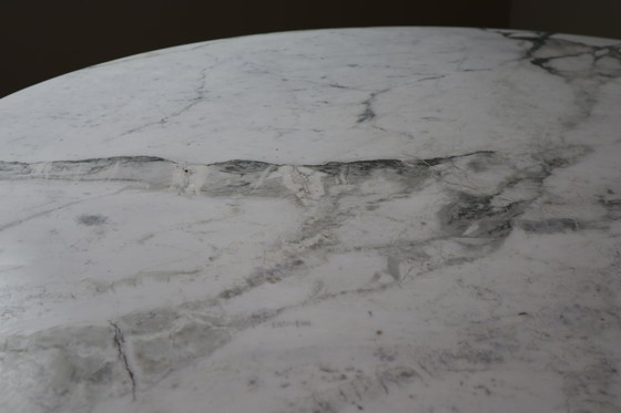Image 1 of Angelo Mangiarotti ‘M1’ Dining Table in Solid Carrara Marble