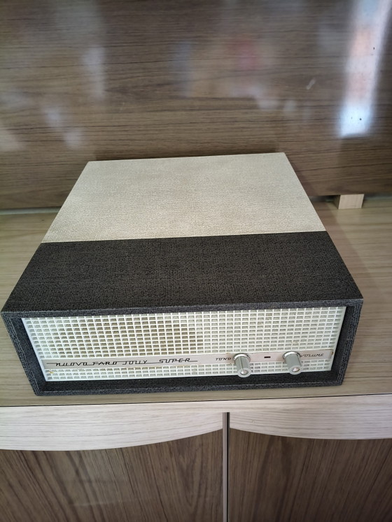 Giradischi Portatile Vintage 'Nuovo Faro Jolly Super' Anni '60 – Perfettamente Funzionante – Modernariato (photo 7 of 8)