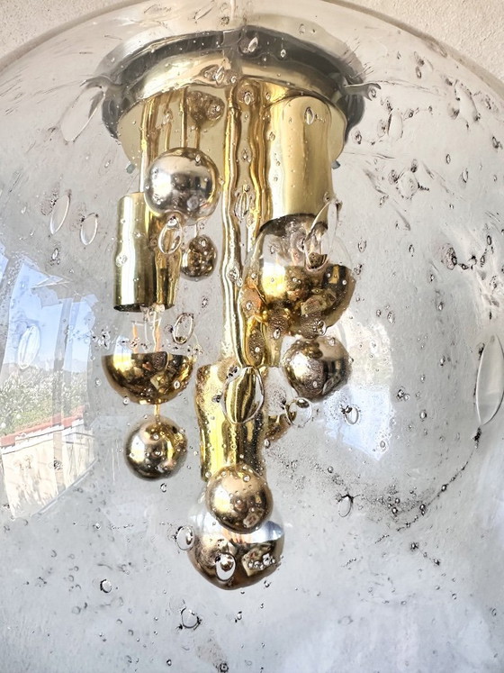 Image 1 of Vintage large Doria pendant lamp